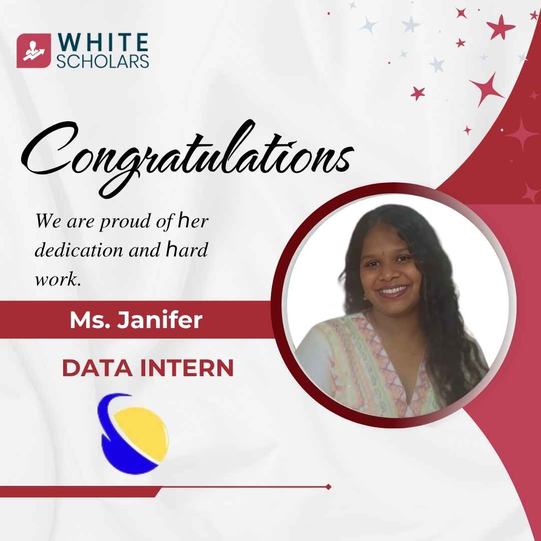 Janifer got placed as Data Intern at TechAspiron after data Analytics training in Hyderabad.