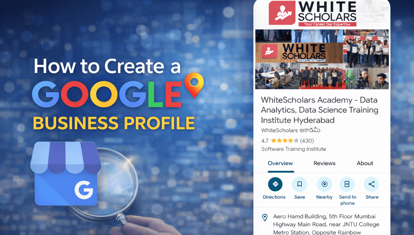 How to Create Google Business Profile - WhiteScholars