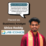 Shiva reddy placed as Business Analyst