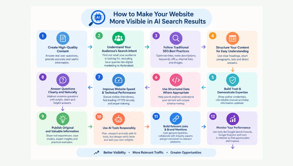 Website More Visible in AI Search Results